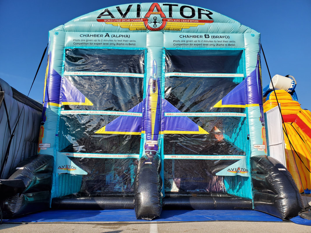 Mega Aviator Drone Flying Inflatable Game