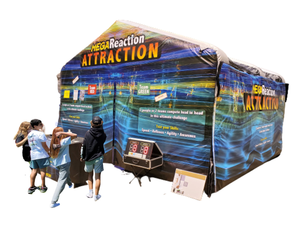 MEGA Reaction Attraction Game Portable Business