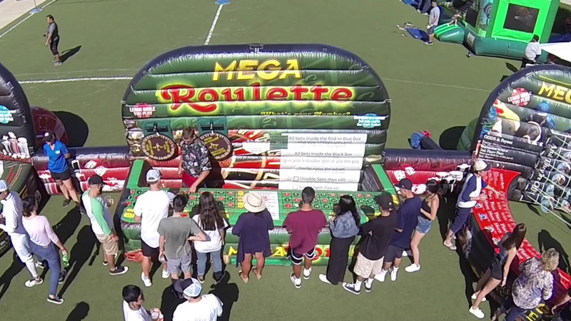 Mega Casino Roulette Game Inflatable