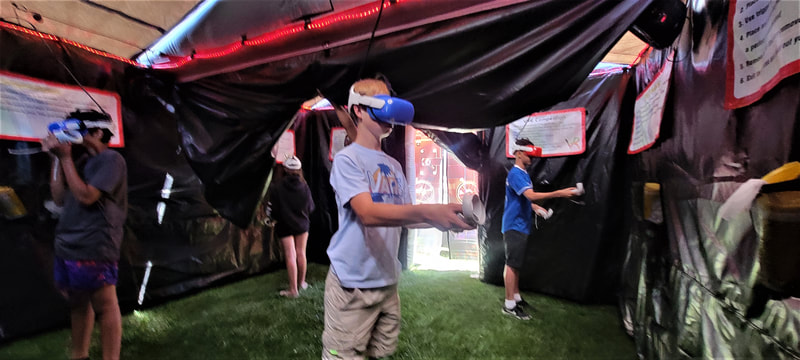 4-player virtual reality transforms into an escape room.