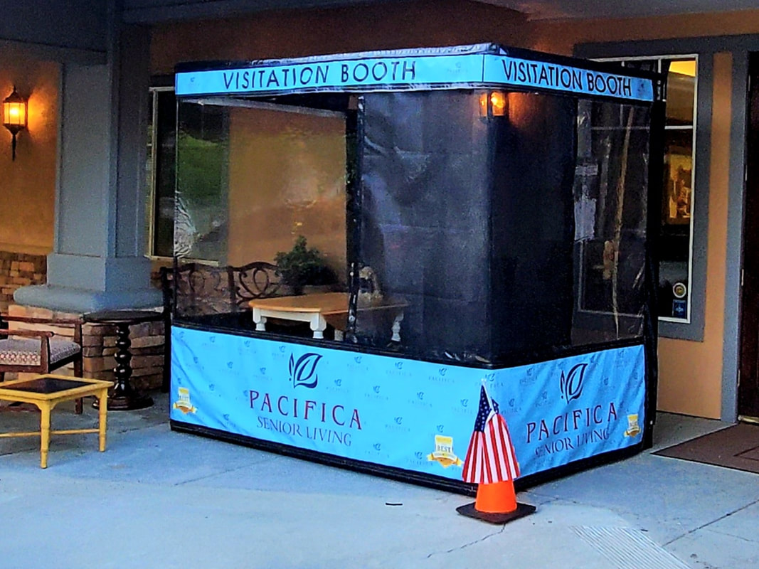 Deluxe Visitation Divider Booth