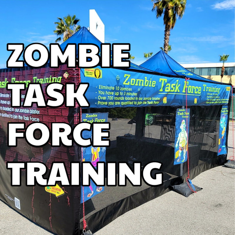 Zombie Task Force Training Portable Business